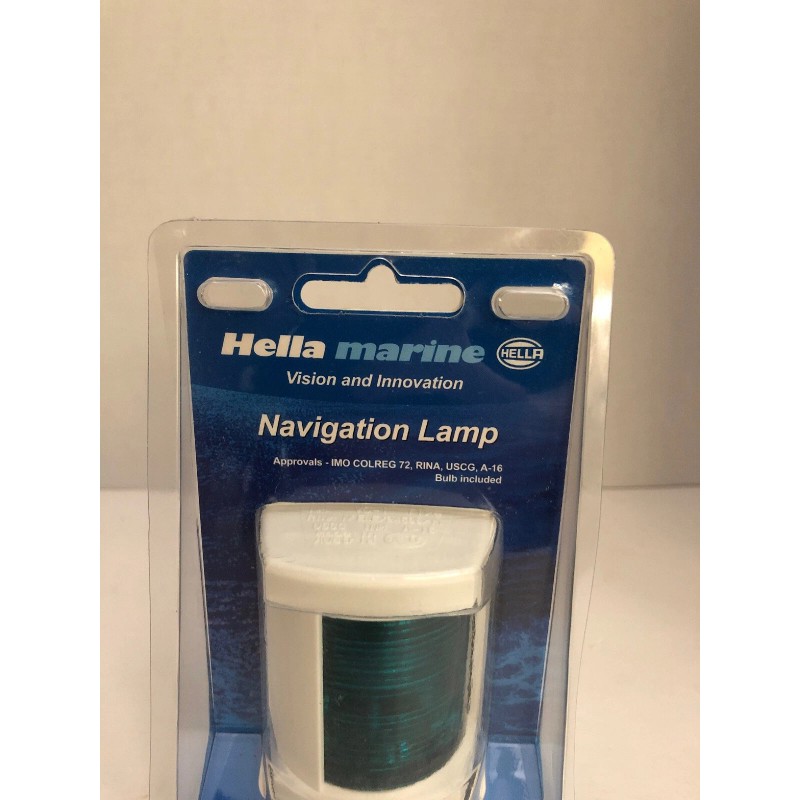 HELLA MARINE 003562125 Starboard Navigation Lamp- Incandescent - 1nm -