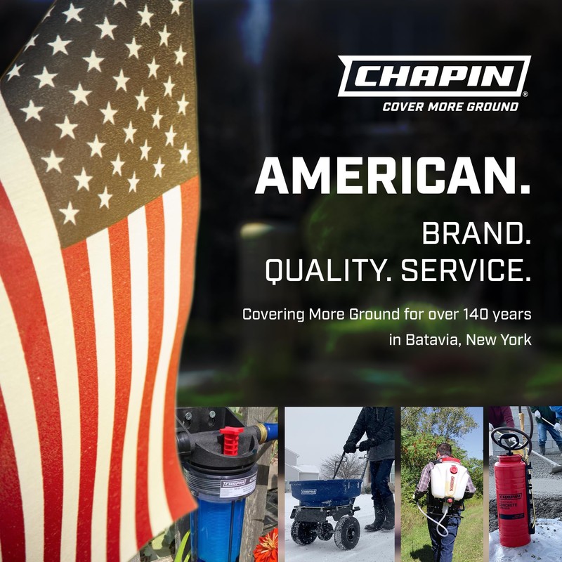 Chapin 4600 Professional Heavy Duty Galvanized Steel 7-way Spray Nozzle