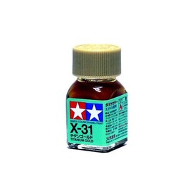 RCECHO® 2x Tamiya Model Color Enamel Paint X-31 Titanium Gold Net 10ml 80031 CA440 174; Full Version Apps Edition