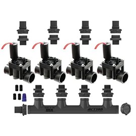 SPW Hunter Premium Valve Manifold System PGV100GS - Heavy Duty Action Machining Parts - 3/4'' or 1'' Slip PGV-100 (4 Zone)