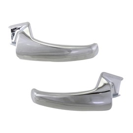 For Dodge Ram 1500 1994-2001 Interior Door Handle Driver and Passenger Side | Pair | Front | All Chrome | All Submodels