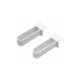 Moondown Farm Egg Food Feeding Drawers Plastic for Finch, Canary, Budgie Cages 10 Pack