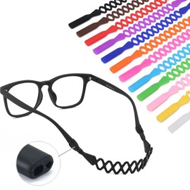 Betijeyo Eyeglass Band, For Kids, Eyeglass Strap, For Sports, Glasses Strap, Anti-Slip Glasses Chain, Unisex, Eyeglass Accessories, For Kids, Men, Women, Adults, Outdoor Activities, red