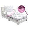Delta Children 4 Piece Toddler Bedding Set for Girls -