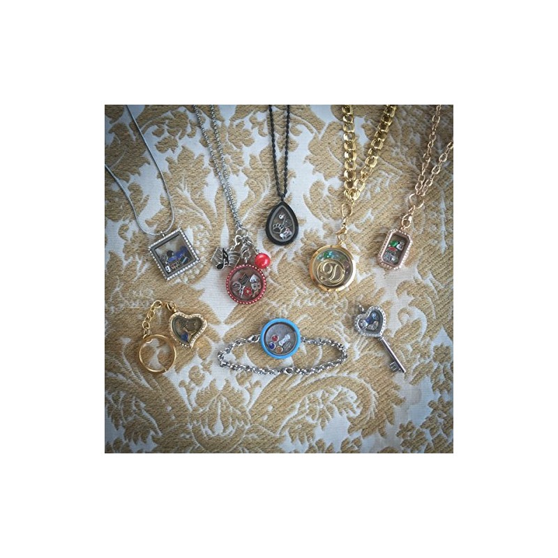 Emergency Medical Services EMS Charm Set for Floating Lockets