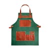 FELCO 490 Garden Apron - Buffalo Leather & Canvas -