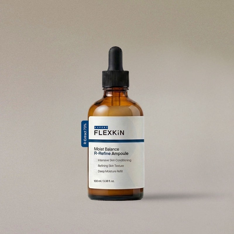 Flexkin Ampoule Moist Balance R-Refine Elasticity Ampoule 100ml + Starter