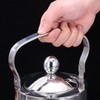 Teapot with Filter 201 Stainless Steel Thickened Gooseneck Pour Over
