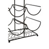 Premier Housewares Wine Rack, Iron, Black, Nicht zutreffend