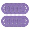 Trend Aluminium Oxide 125mm Random Orbit 120 Grit Sanding Discs, AB/125/120A, Pack of 10
