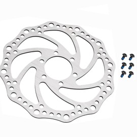 160mm Brake Disc, Stainless Steel Rotor for Bicycle Brakes, Ideal for Road and Mountain Bikes Cycling