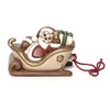 THUN ® - Schlitten mit Wihnachtsmann
