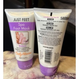 Sally Hansen Lot of 2 Sally Hansen JUST FEET ~ SPA FOOT MASK 3.5 oz.