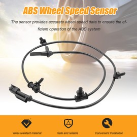 MDEOOSKY ALS2411 Sensor de velocidad de rueda trasera derecha ABS, repuesto para Ford Edge 2011 de repuesto para Lincoln MKX 2011, reemplaza CT4Z2C190AB CT4Z2C190A