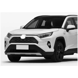 JKX For Toyota RAV4 2019-2025 LED COB Angel Eye DRL Fog Light Kit Upgrade New Look