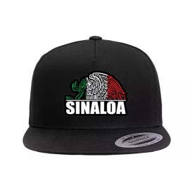 Snap-Back Sinaloa Custom Snapback Hat, Trucker Cap, Custom Hat Unisex