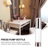 Healifty Refillable Airless Pump Bottle 50 ml Empty Cosmetic Dispenser