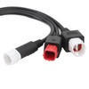 3 in 1 OBD Diagnostic Cable High Flexibility Plastic Plug