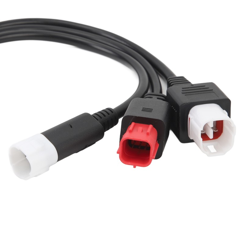 3 in 1 OBD Diagnostic Cable High Flexibility Plastic Plug