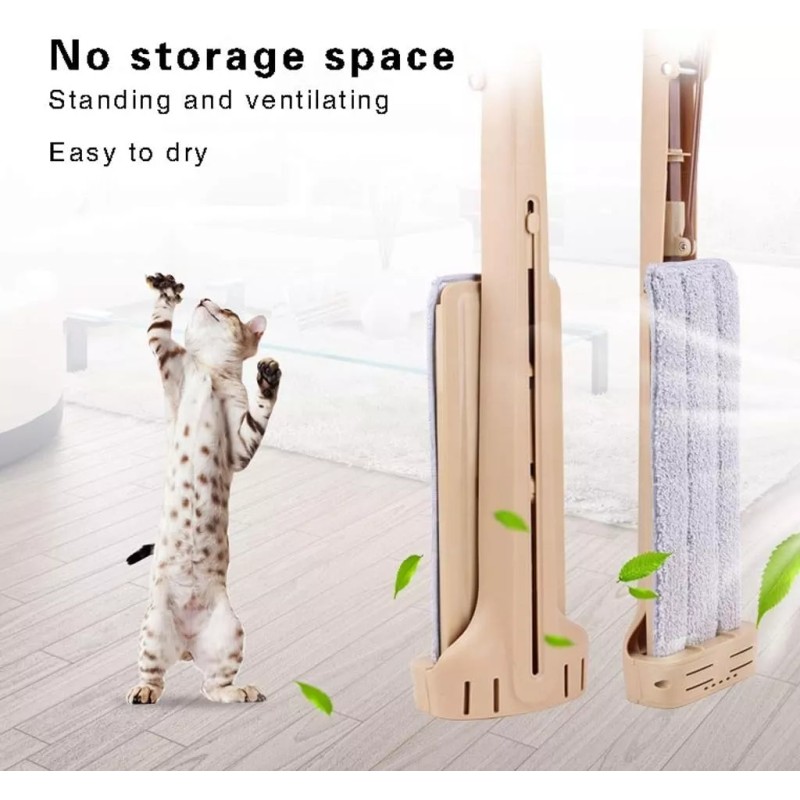 Eco R Trapeador Spin Mop 360º Microfibra Limpieza Hogar Oficina