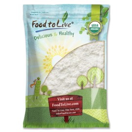 Food to Live Organic Coconut Milk Powder, 7 Pounds – Non-GMO, Dehydrated Fresh Coconut Milk, Pure, Unsweetened, Vegan, Bulk. Dairy Free, Keto-Friendly. Plant-Based Creamer. Contains Maltodextrin