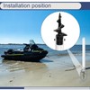 Greatshow 2 Pack Dock Sand Auger for PVC Tubing Sandbar