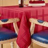 Mebakuk Jacquard Plaid Table Cloth Rectangle Modern Tablecloth Waterproof Anti-Shrink