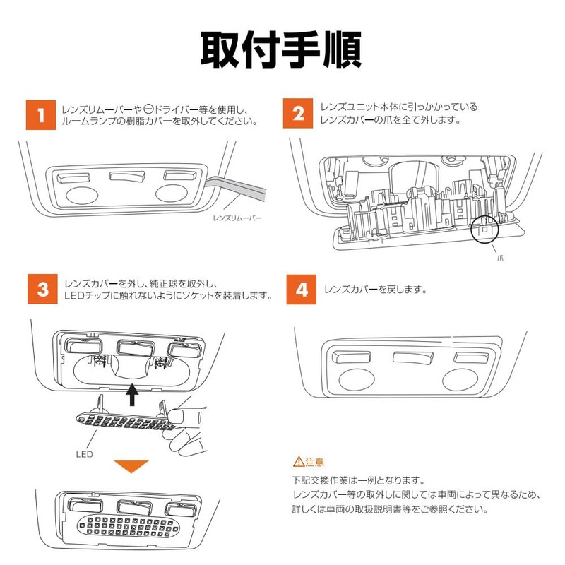 Sphere Light SLRM-36 LED Room Lamp Set, Ghosting Countermeasures