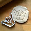 Sweet Prints Inc Hang Ten Cookie Cutter - Dishwasher Safe
