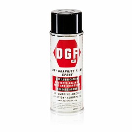 DGF - DRY GRAPHITE FILM Spray Anticorrosive Lubricant, Quick-Drying, Black, Matte Finish