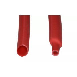 Unbranded/Generic DW1S3X-6.4 Dual Wall Adhesive Lined 3:1 Heat Shrink Tubing 6.4mm (1/4") - Red
