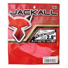 JACKALL Worm Flick Shake, 2.8" Killer Pink