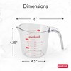 BRADSHAW INTERNATIONAL 19864 2Cup Plastic Measuring Cup
