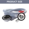 ZOYDP 50 mm Drain Fitting Sink, Camping Sink Drain, Camping