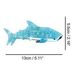 Cyan Shark Claw Clip,Acetate Hair Clip,Small Hair Clips for Women