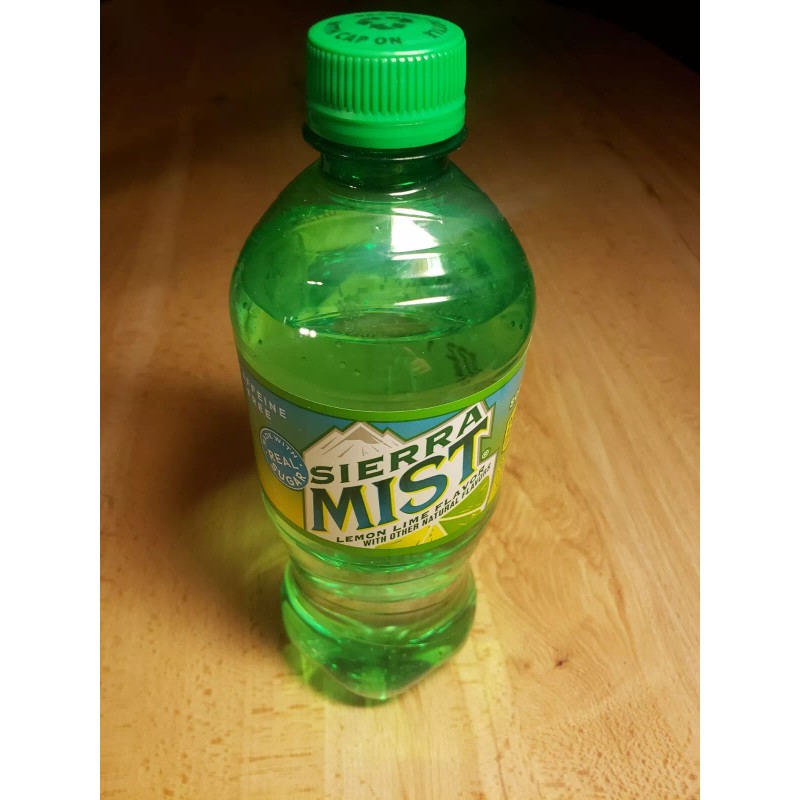 Sierra Mist Lemon Lime Soda Caffeine Free 20 oz Made