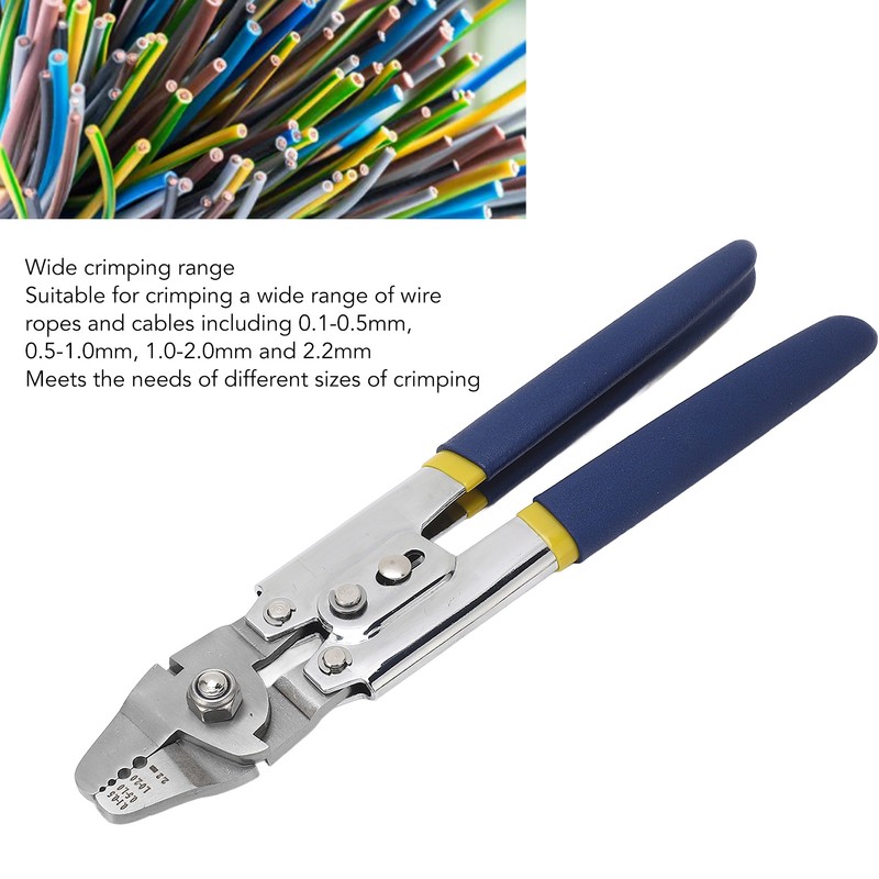 Wire Rope Crimping Tool Professional Efficient Stainless Steel Ferrule Wire