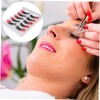 FOMIYES 3sets Elegant False Eyelashes Eyelash Extension Kit Lightweight Gentle