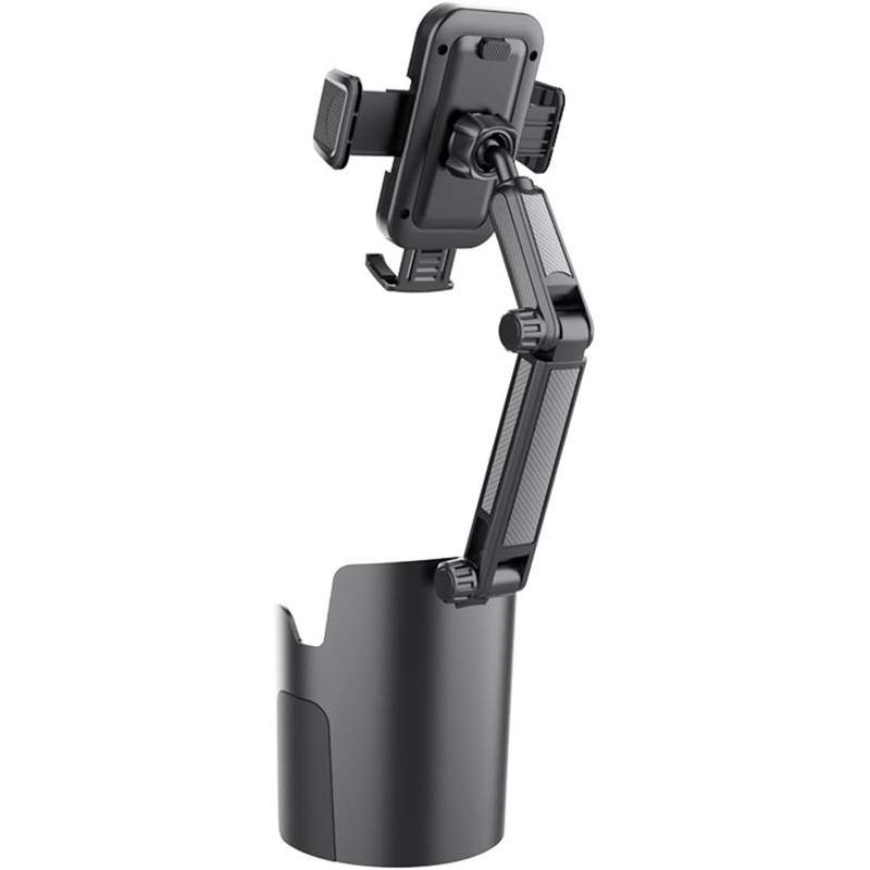 Soporte para teléfono con portavasos para automóvil con Marco de