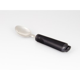 Flexible Cutlery with Rubber Handle Ergonomic Cutlery Senior Cutlery with Practical Handles Tablespoon
