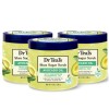 Dr Teal's Shea Sugar Body Scrub Pack Of 3 Avocado