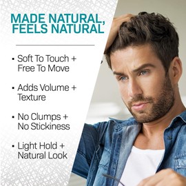 VOLT Surf Sea Salt Spray for Hair & Beard – Natural Volumizing & Texturizing Spray with Activated Charcoal, Kaolin & Sea Kelp – Aerosol-Free, Travel-Size, Aluminum Bottle - Outback, 2.7 Fl Oz (80ml)