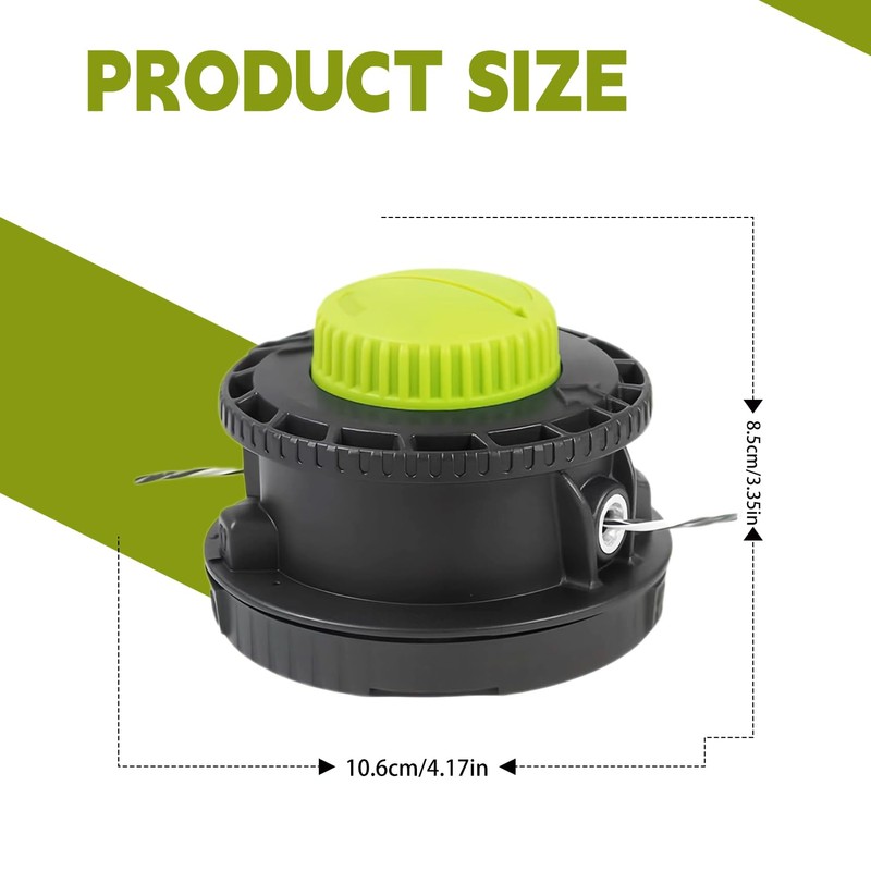 314608005 Trimmer Head Replacement Compatible with Ryobi Reel Easy+ Bump