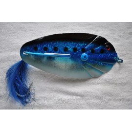 Chesapeake Bay Lures Bunker Trolling Spoon Striped Bass Blue Fish New 8oz Blue