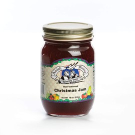 Amish Wedding Christmas Jam Strawberry Cranberry No Preservatives 2 Jars