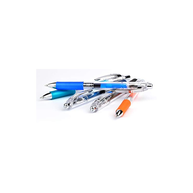 Pentel EnerGel Pure BL77TL Retractable Gel Pen - Black (Pack