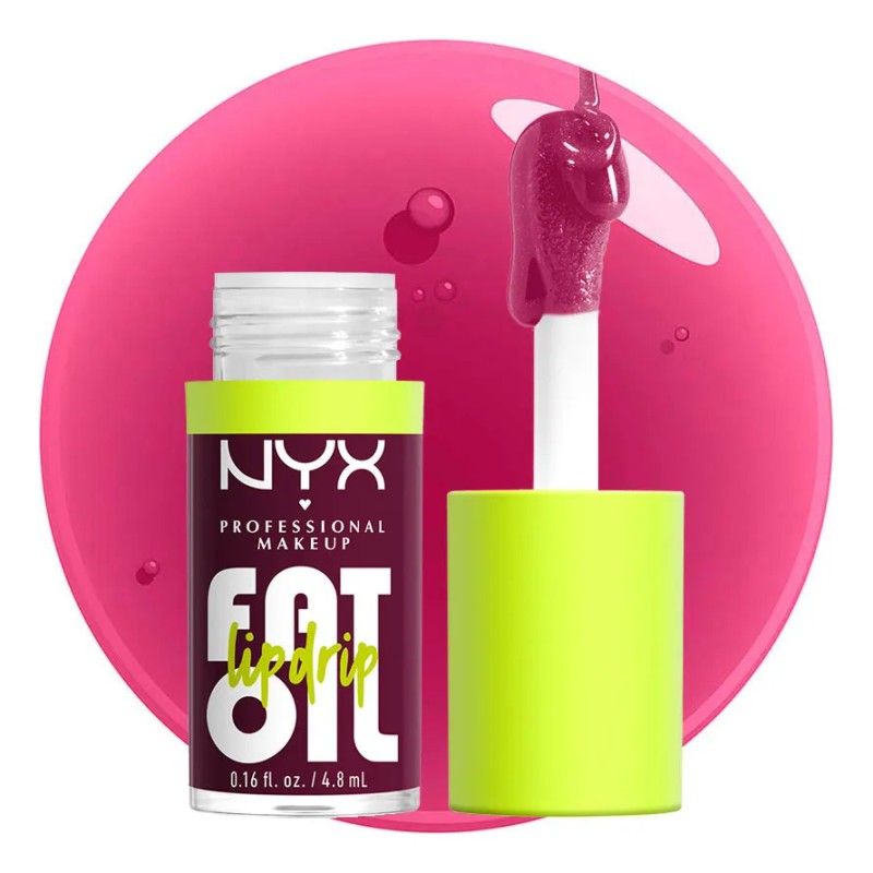 NYX PMU Fat Oil Lip Drip Gloss Efecto Jugoso 4.8ml