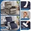 TAOCOCO 100% Waterproof Recliner Cover - Recliner Cover with Non-Slip