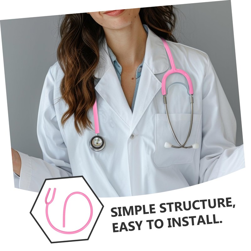iplusmile 2pcs Y Shaped Replacement Tube for Stethoscope Plastic Tubing