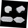 TEHAUX 1 Set Coaster Mold for Epoxy Resin Flexible and